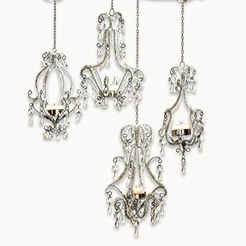 LOBERON® Teelichthalter 4er Set Maisy, Weihnachtsdeko Cover