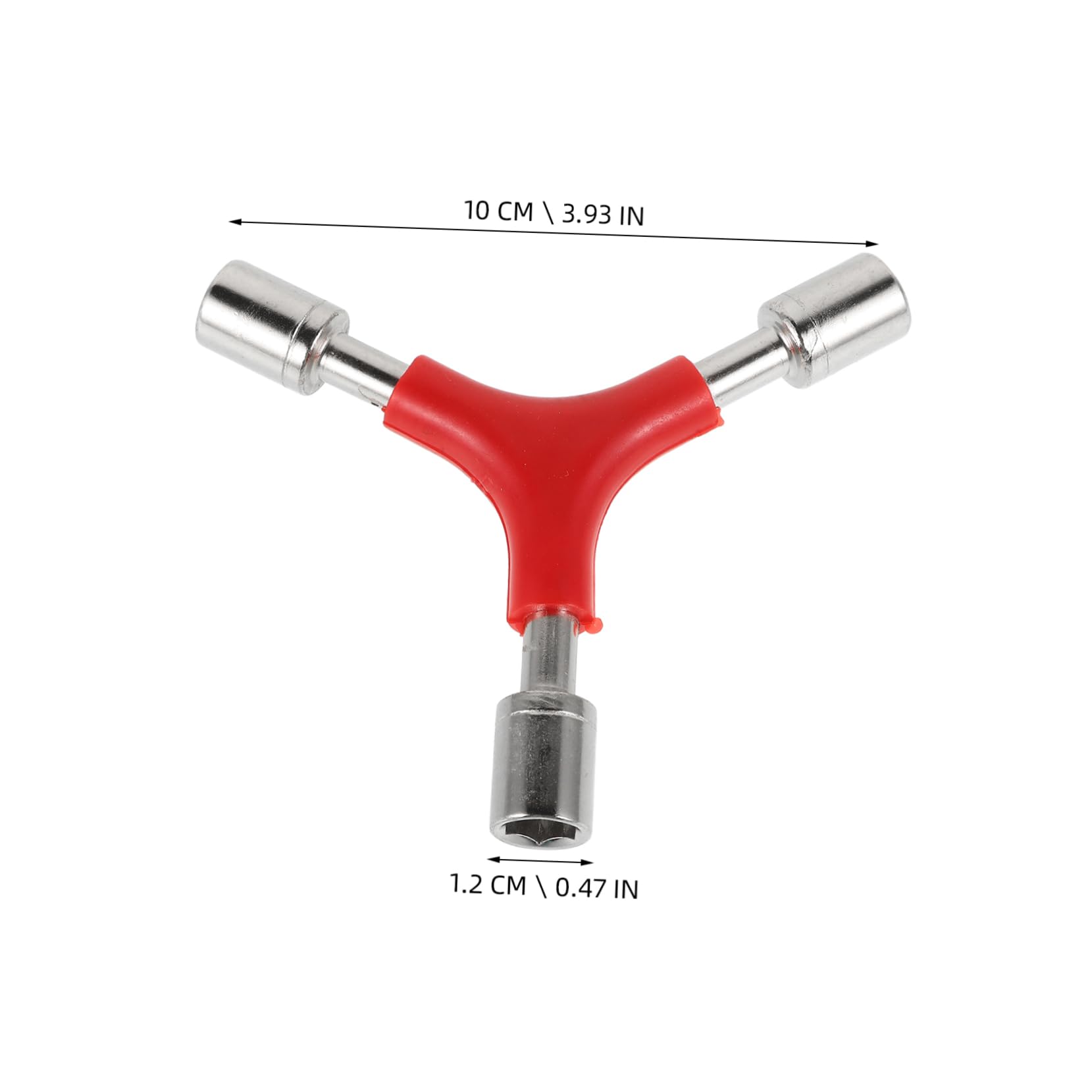 Healifty Compact Multi-Function Wrench Tool for Repair Portable Three-pronged Hand Tool Go Repairs Versatile Design Compatible Various Bike Models