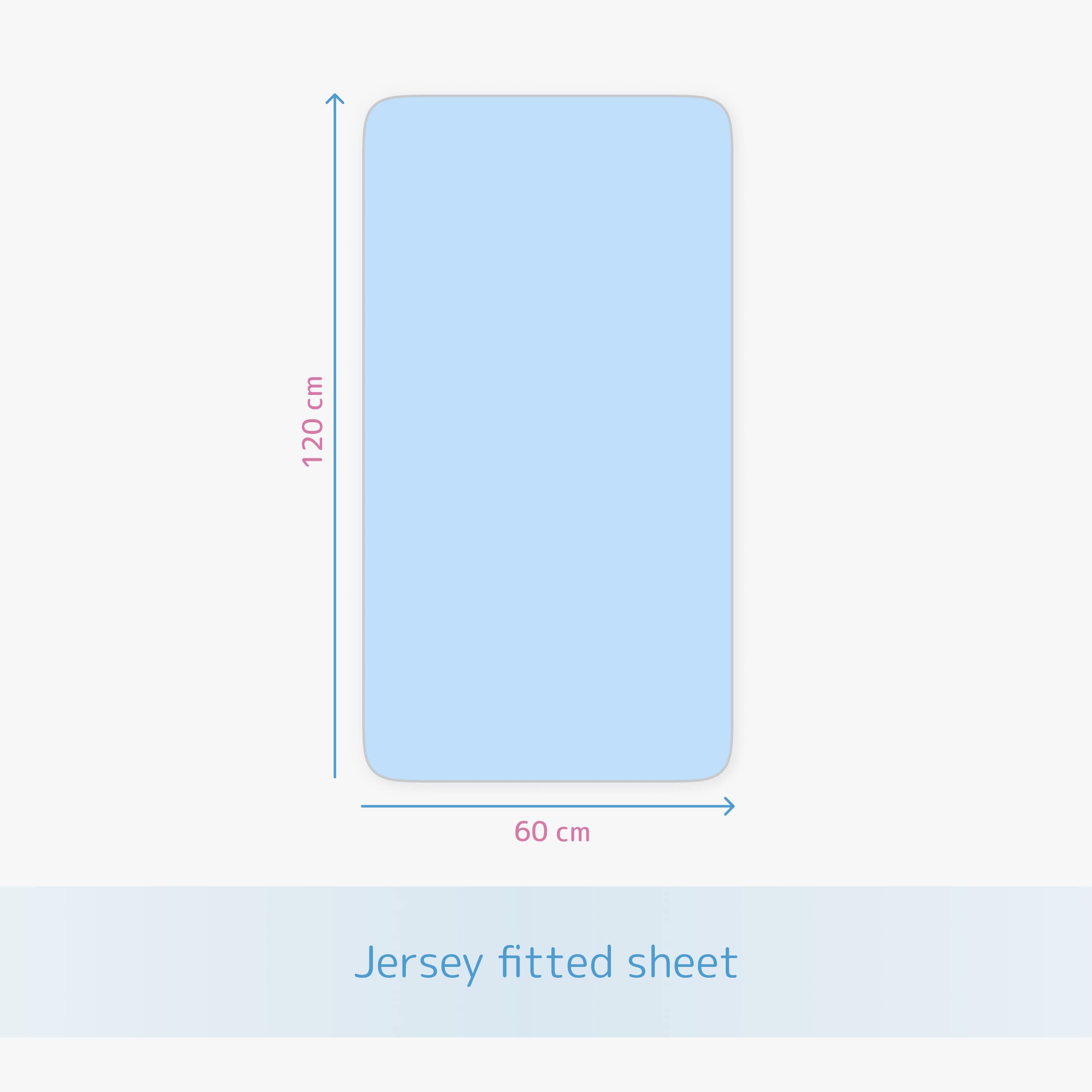 Baby Comfort Almohada de edredón de 5 Piezas con Fundas y sábana de Jersey para Cuna de 120 x 60 cm (escaleras Azules) (12 Meses+)