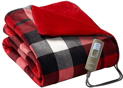 sunbeam heated blanket amazon