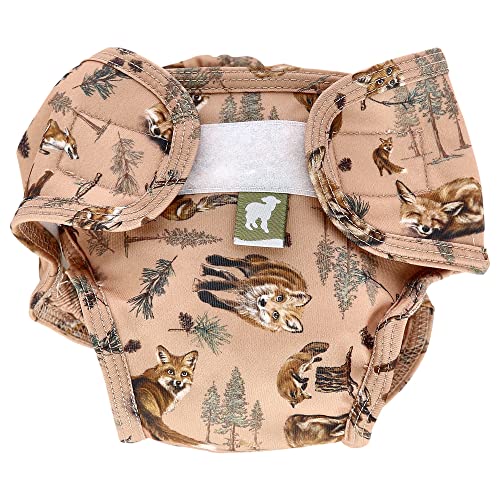 Little Lamb - Pañal de natación lavable (pañal de bañera) – 3 tamaños – Bushy Tails tamaño 3 (16 + kg).