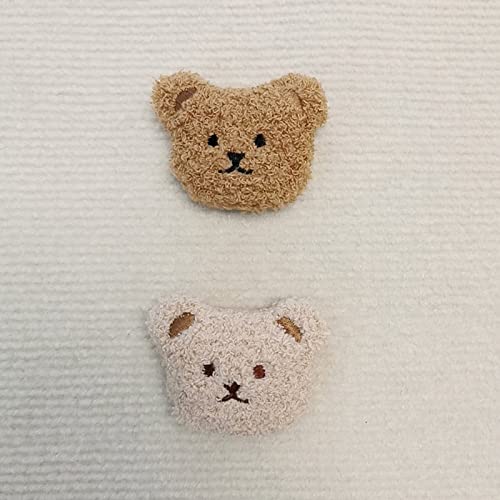 Imán decorativo de oso de peluche para refrigerador miniatura 4