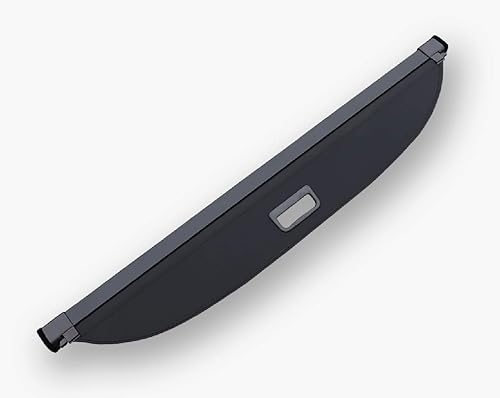 Miniatura 2 de Cubierta retráctil de carga compatible con Toyota Highlander Electric Tailgate 2008-2013, pantalla de privacidad trasera para almacenamiento de