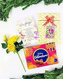 Almoda Creations Apology/Sorry Gift, Chocolate Gift Box, Sorry Greeting Card, Gift Wrap & Personalized Sorry Message: (All I Can Say is 'Sorry')