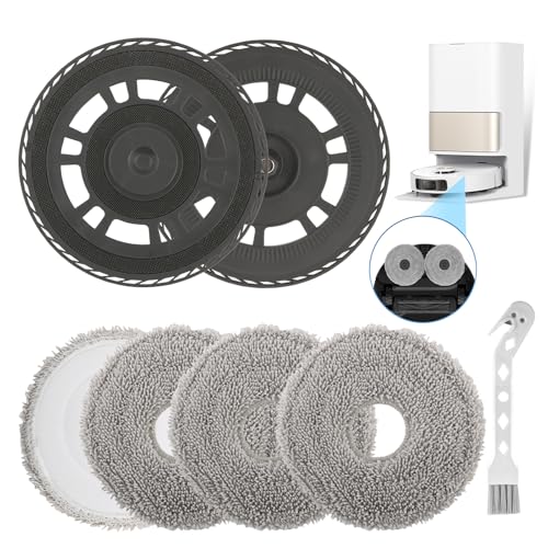 Soporte De Trapeador Para Dreame L10s Pro Ultra Heat L10s Ultra Gen 2 Lavable Y Reutilizables Paños De Fregona Para Dreame L20 L40 X40 X30 Mova E30 Ultra X40 Master Robot Aspirador Accesorios Xx