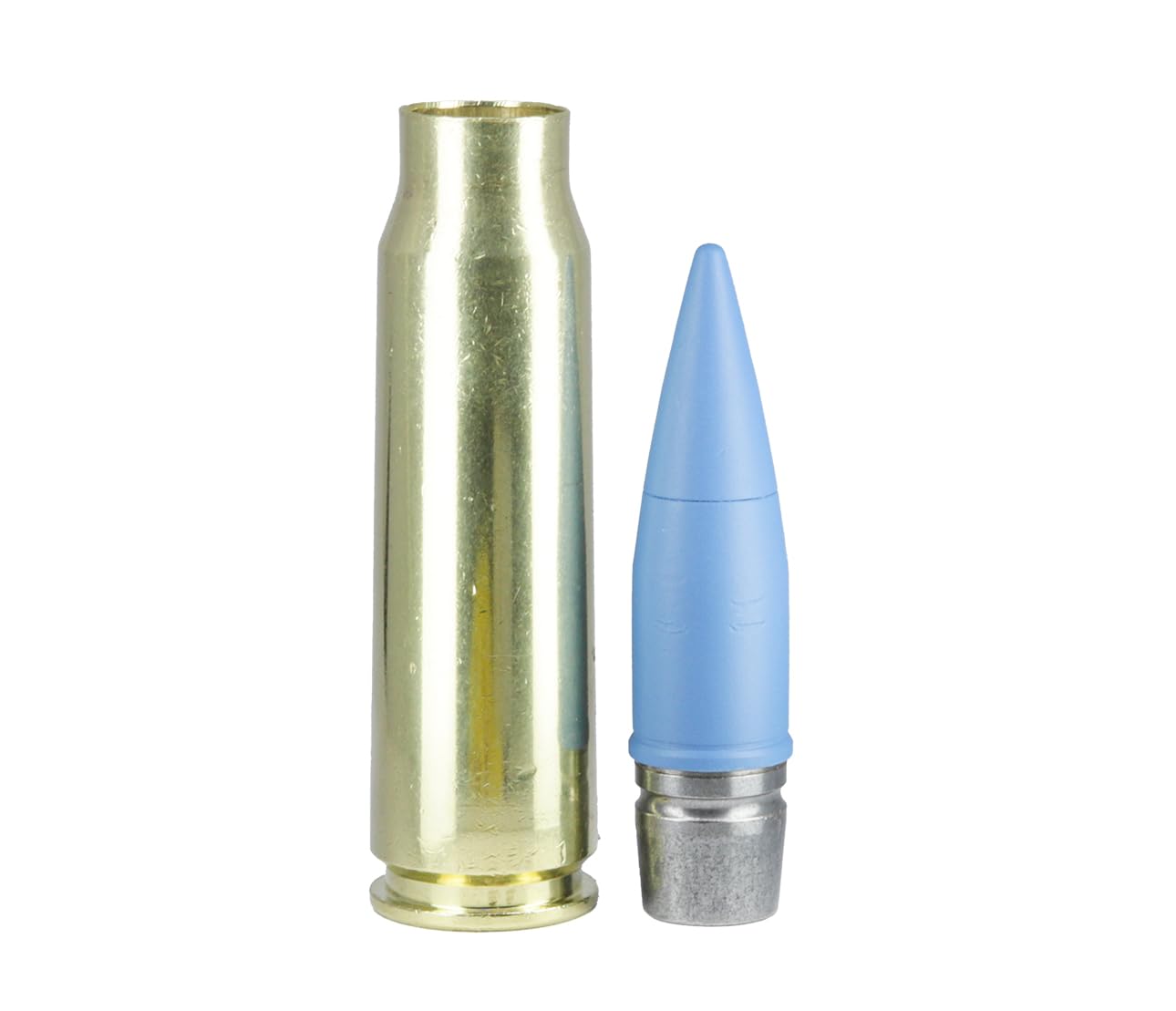 General Dynamics 20 mm Dummy Round, rund, gebrannt, M61 Vulcan Schnuller, Elektrisch, Display Round, Hobby-Modellflugzeug-Zubehör