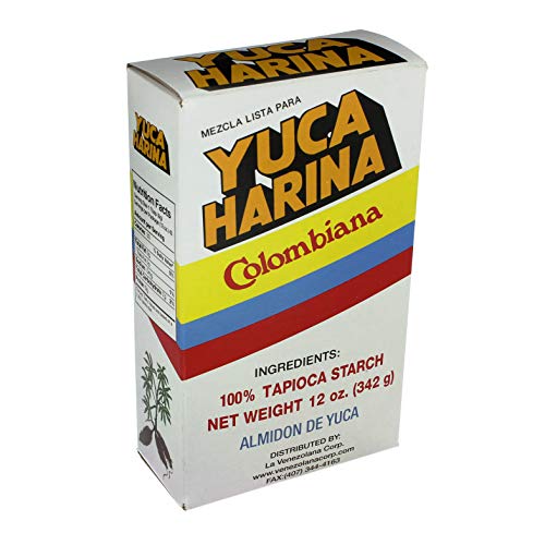 Yuca Harina Colombiana (Typical Colombian Yucca Bread, 1 Pack 12oz) image 2