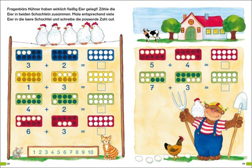 Fragenbär Vorschule: Buchstaben- und Zahlenspiele (Lerne mehr mit Fragenbär)