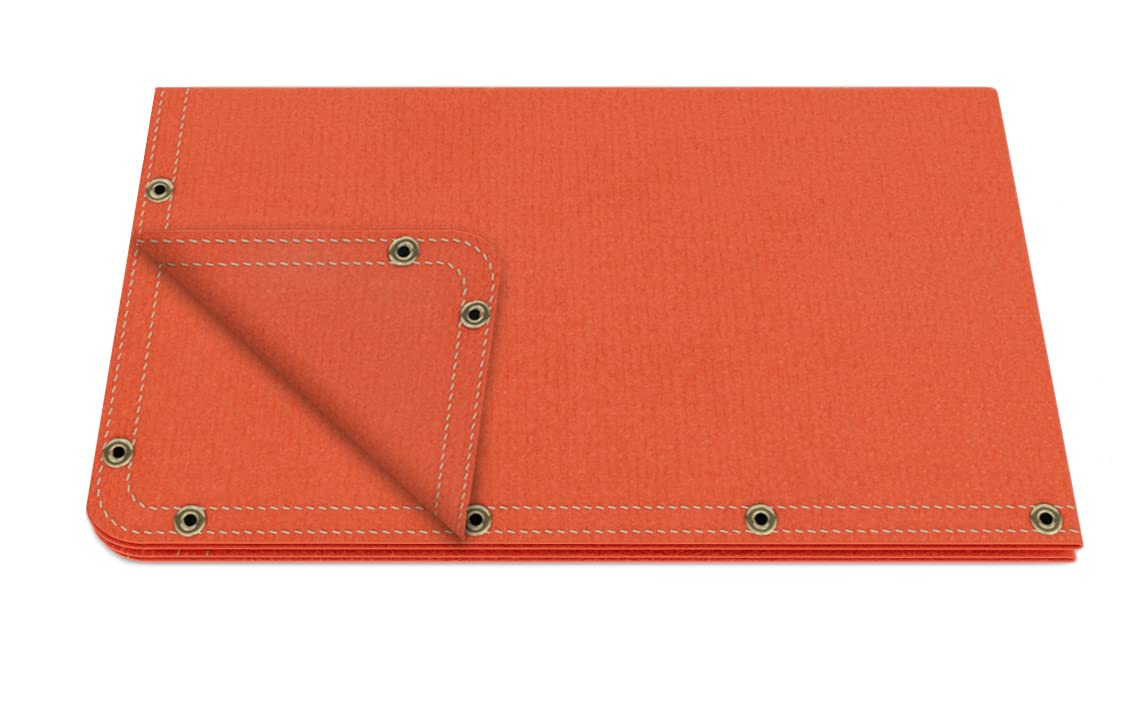 Lincoln Electric Flame Retardant Vinyl Welding Screen/Curtain - 6 x 6 ft. - Red