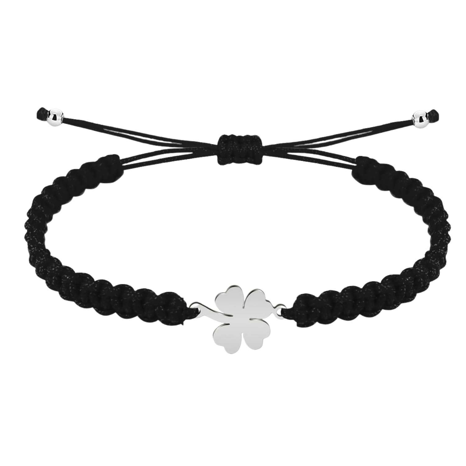 cotigo Pulsera Hilo Destino con Simbolos de acero inoxidable, amuletos de proteccion y suerte, Amuletos contra el mal de ojo - Pulsera Mujer/Pulsera Hombre, regalo original.