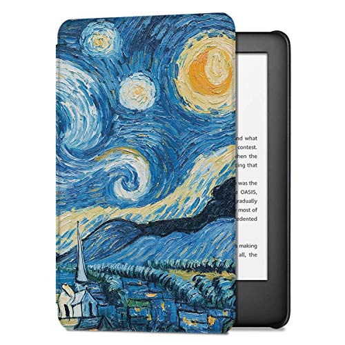 Capa para Kindle 10a geração (aparelho com iluminação embutida) - rígida - sistema de hibernação - N