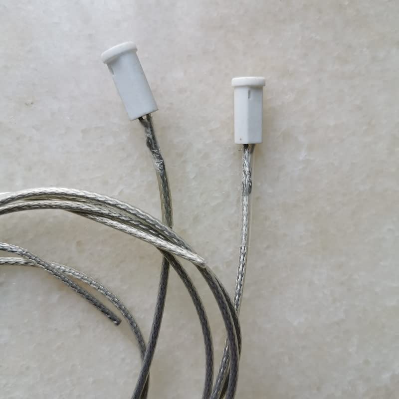 10pcs/lot G4 Socket Lampholder Plug with 0.3mm2(22AWG) braided Coaxial cable for chandelier Crystal Lamp - (Color: White socket; Base Type: G4 with 200cm cable)