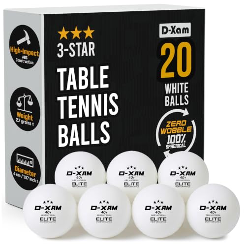 Image of Ping Pong Balls Professional ABS Table Tennis Balls 1 Star or 3 Star Bulk