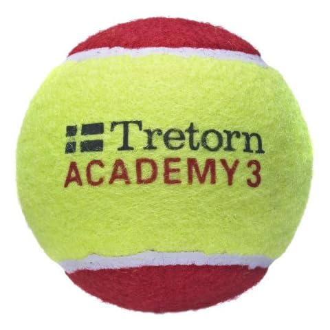 TRETORN Mini Tennis Academy 3 Red Oversize 1 x 12 balls Cover