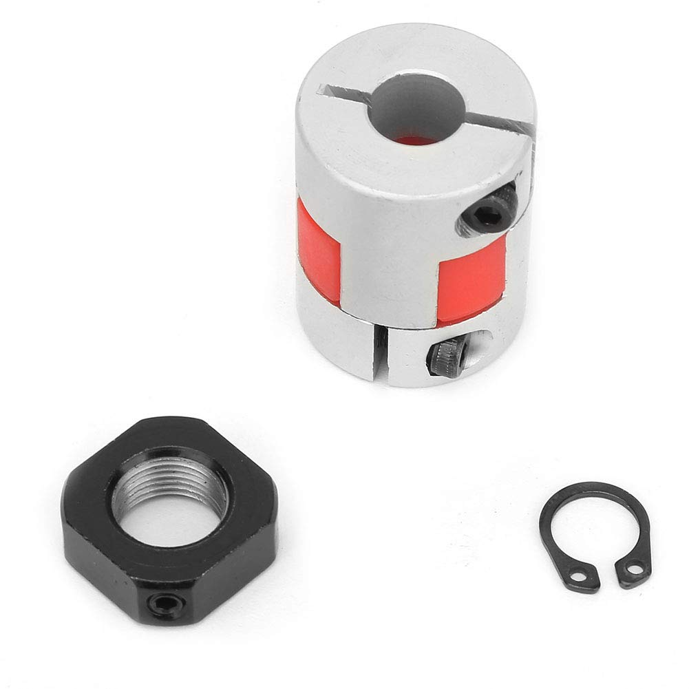 Vite in Acciaio Inossidabile SFU1605, Vite a Ricircolo di Sfere 1605 a Ricircolo di Sfere 250 Mm e Dado e Supporto BkBf12 e Accoppiamento 6, 35 * 10 Mm