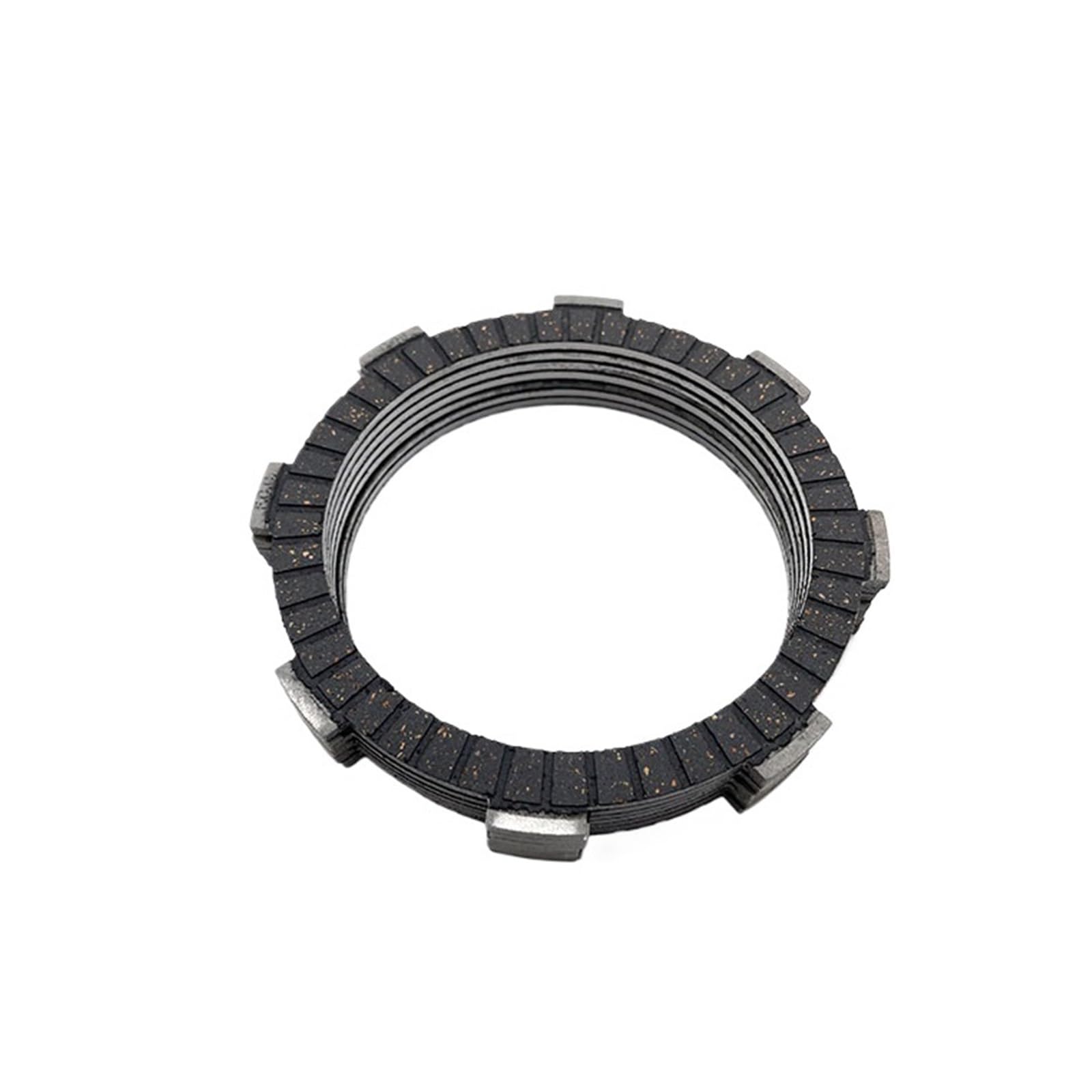 Eguias 7 Pcs Clutch Plate Clutch Gear Box Kit Transmission Housing Fit For Loncin Motorcycle Clutch Friction Plates Steel Disc Center Hub Assembly Outer Basket Ybs300 Yb300h 4T