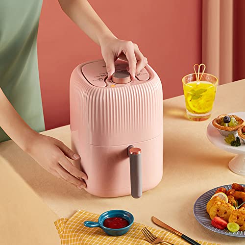 AMLILY Air Fritteuse Electric Ofen Multifunktionsnommene Antihaft 2 Liter Kapazität Zirkulieren Heißluft/Luftfritteuse… – Bild 3