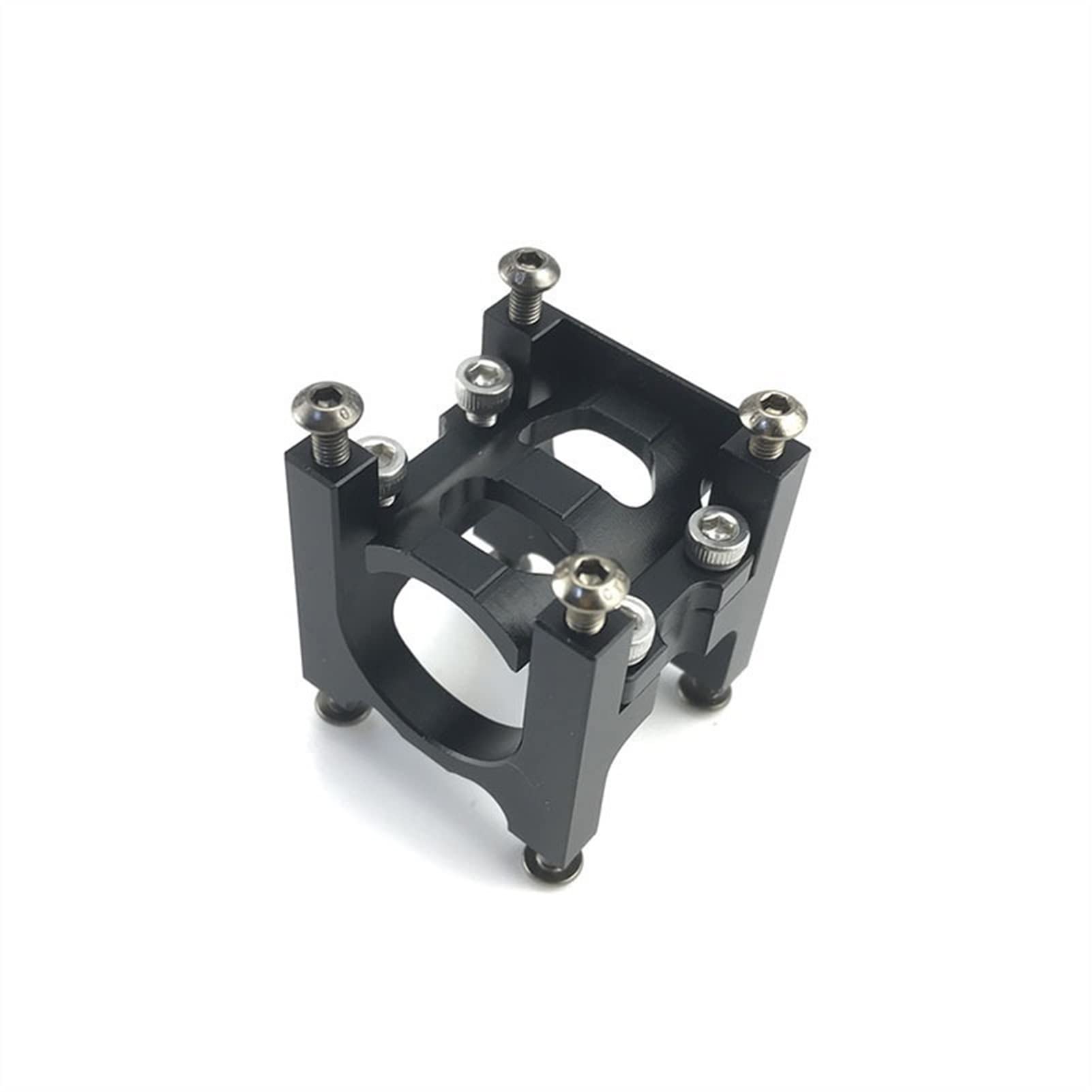 TYXTTGY Drone Part, 20mm Aluminum Tube Clamp Motor Mount Fixture Clip Holder Connection for Multi-Axis Drone Frame Accessories(10pcs)