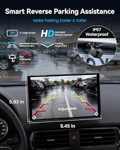 11'' Wireless CarPlay Screen with 4K Dash Cam, HD Touchscreen — photo 6 of 6