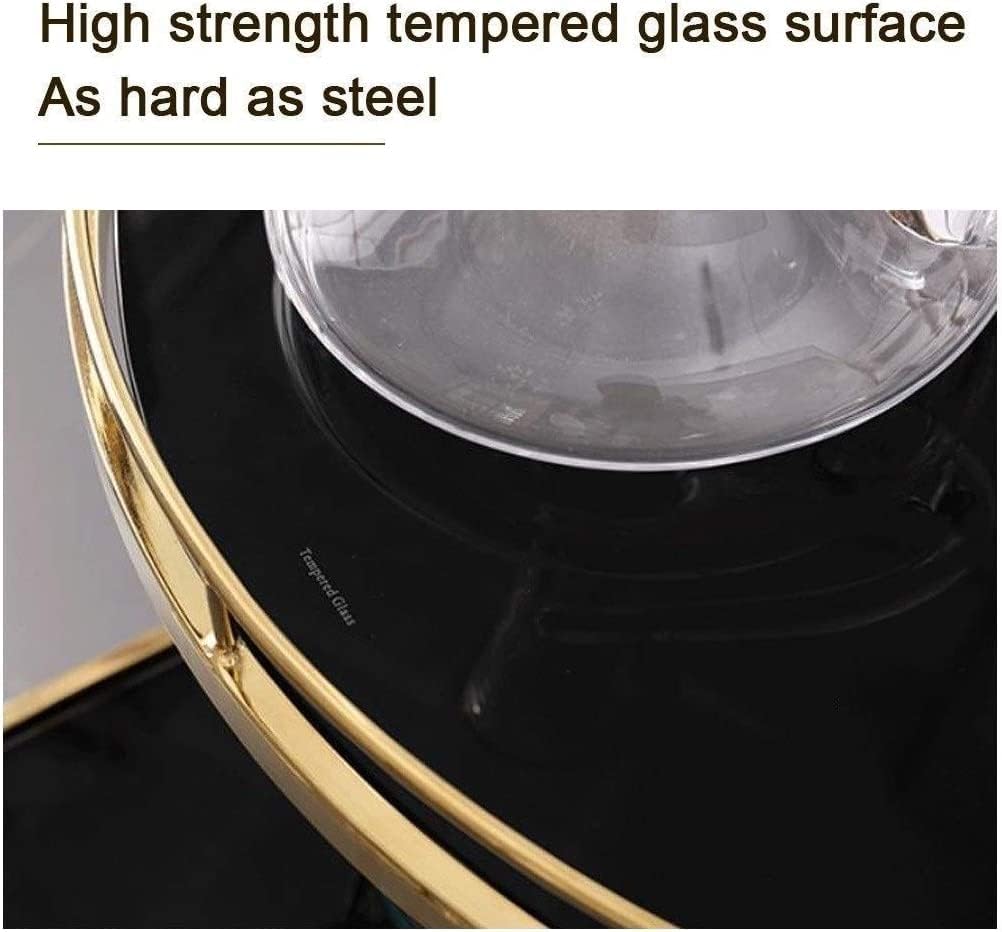 Bar Serving Cart, Wine Cart for Home Kitchen Hotel 3 Tier Stainless Steel Utility Rolling Cart Kitchen Trolley Serving Catering Storage Cart