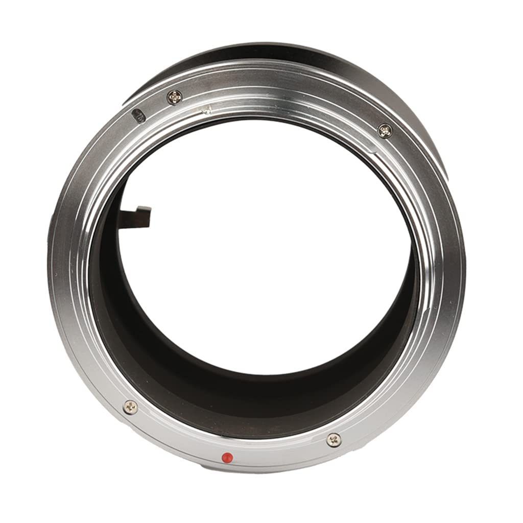 Adaptateur Objectif Mamiya 645 Vers Fujifilm GFX - Alliage Aluminium Noir/argent - 2.91x2.91x1.69 Pouces