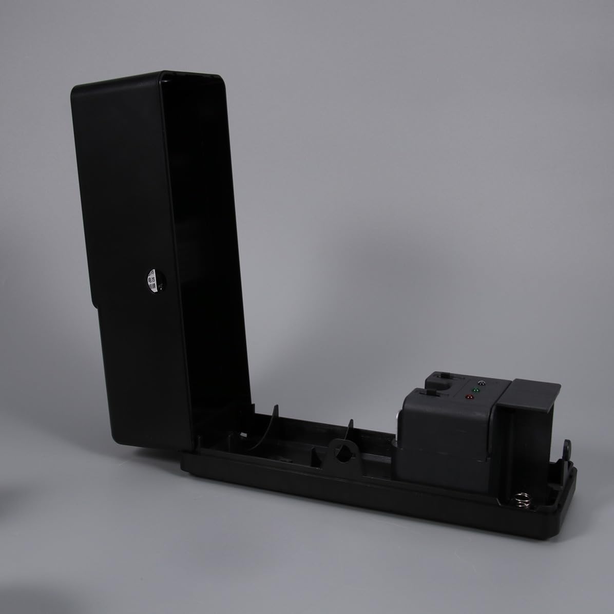 Automatischer Aerosolspender aus Abs in Schwarz für Toiletten