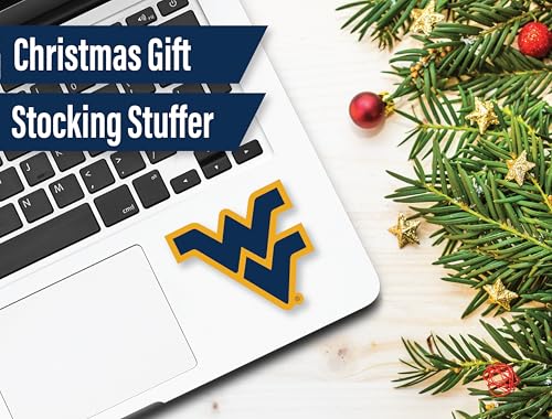 Image of WVU Stickers Decals Merchandise West Virginia Mountaineers Gifts Car 14 Pc
