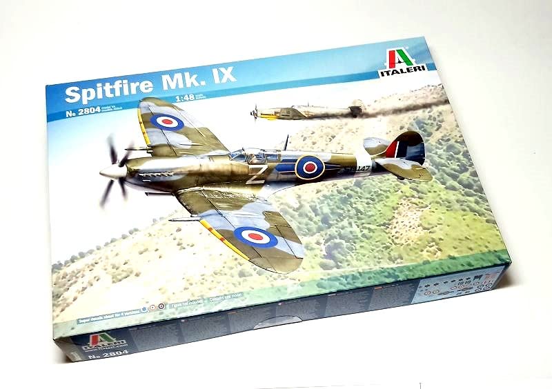 Spitfire MK.IX Italeri 2804 maquette d'avion de chasse historique à assembler 1/48