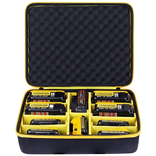 Khanka Hard Storage Case Replacement For Dewalt 12V/20V/60V Max Xr Battery And Charger/Dewalt Dcs369B Cordless Reciprocating Saw #TOP2