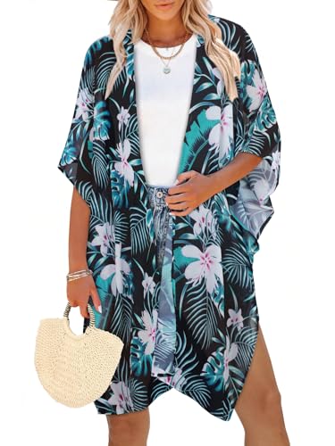 Image of Swimsuit Coverups for Women Sarong Beach Bikini Wrap Sheer Short Skirt Chiffon Scarf for Swimwear