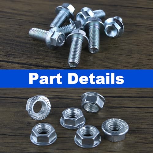 Image of ATV 200PCS Body Bolt Kit Fit for WARRIOR 350 GRIZZLY 300 125 450 350 400 550 600 70 660 700 GRIZZLY 80 90 GRIZZLY HUNTER WOLVERINE 350 Bodywork Screws Bolts Fasteners Kit