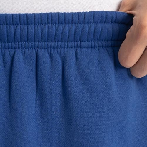Image of Fruit of the Loom Eversoft Fleece Elastic Bottom Sweatpants with Pockets, Relaxed Fit, Moisture Wicking, Breathable