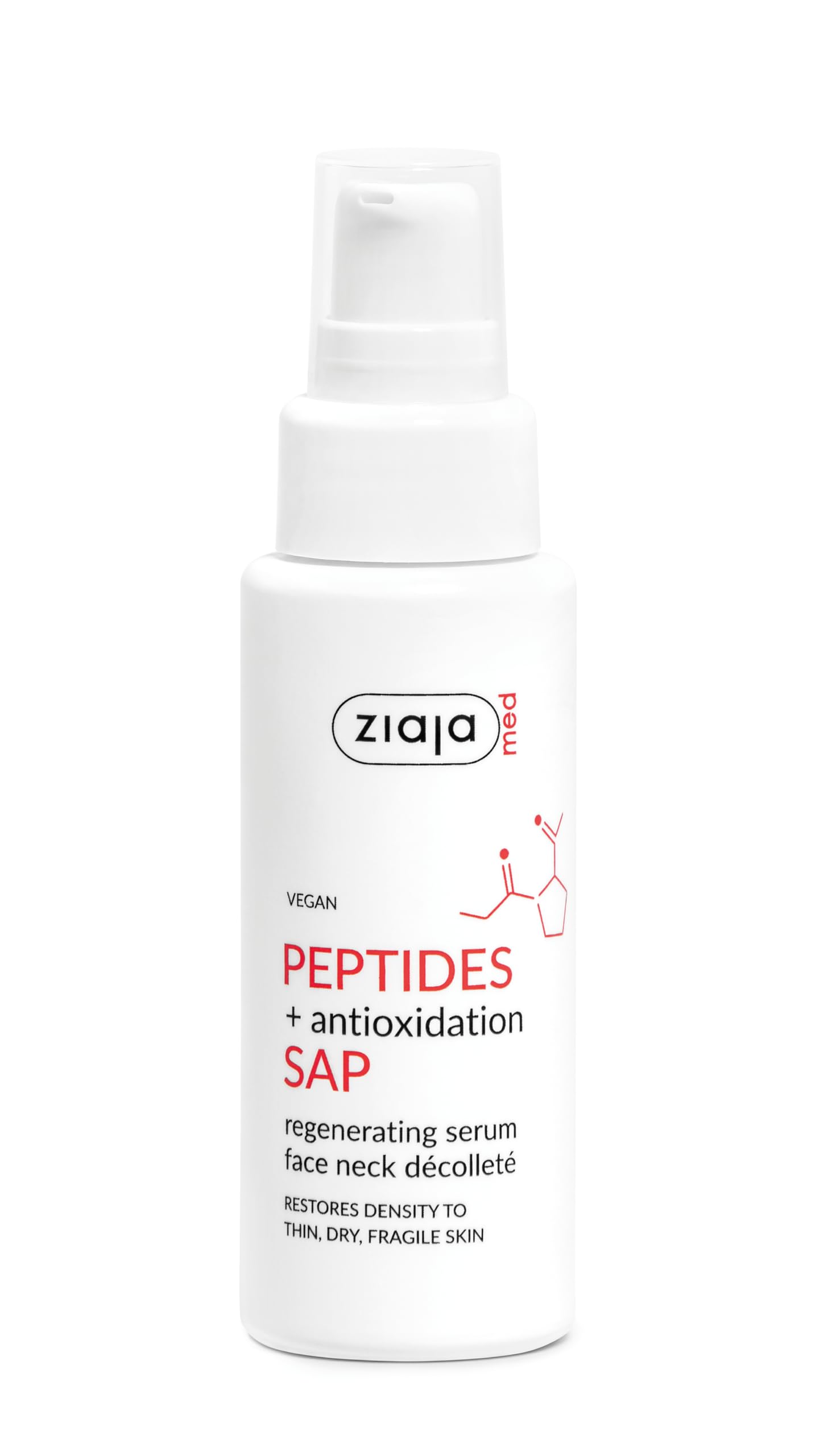 Ziaja Med Peptides Regenerating Facial Serum with SAP Antioxidant 50ml