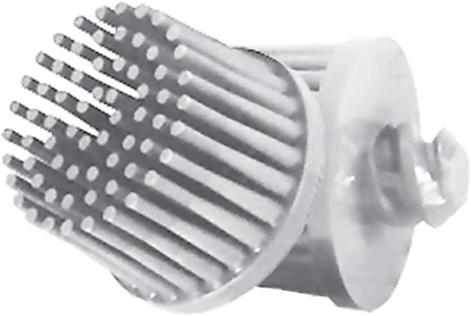 Dedeco Sunburst Radial Brush - 1 (25mm) Dia, E-Z Loc TA Brushes, Precision Cleaning Polishing Deburring Rotary Tool Accessories, Medium 120 Grit, Aluminum Oxide - 10 Pieces Per Pack