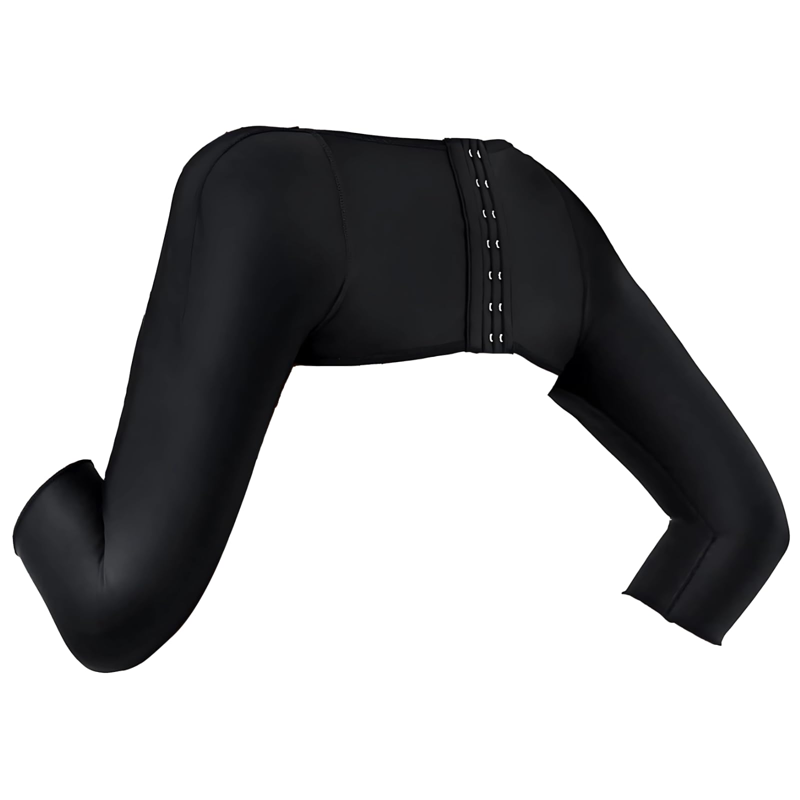 Arm Compression Sleeve für Damen, Oberarm-Stützhülle nach dem Eingriff, elastischer formender Ärmel, schwarz, Größe S, für angenehmen Sitz und eine glatte Silhouette