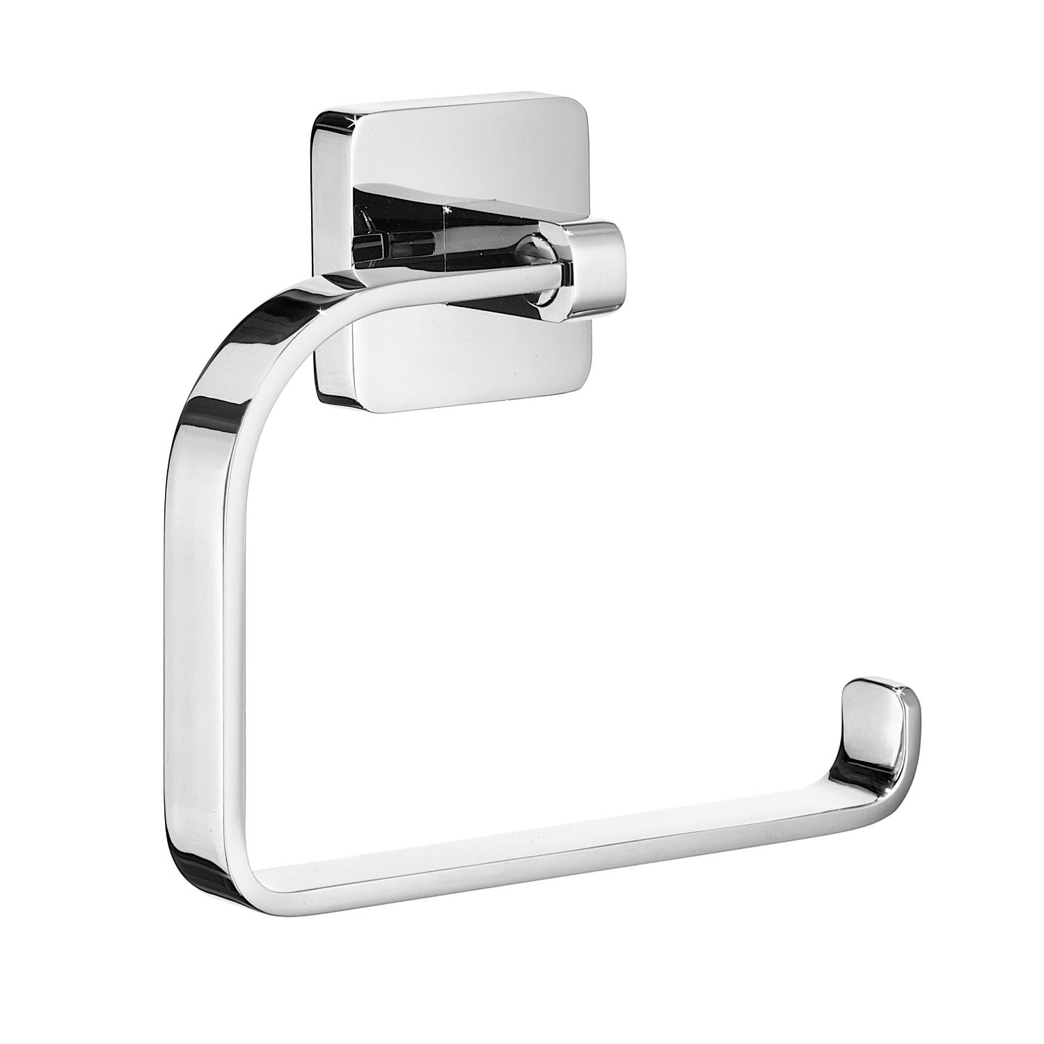 B&Q -  Polished Chrome Wall Mounted Toilet Roll Holder For Bathroom
