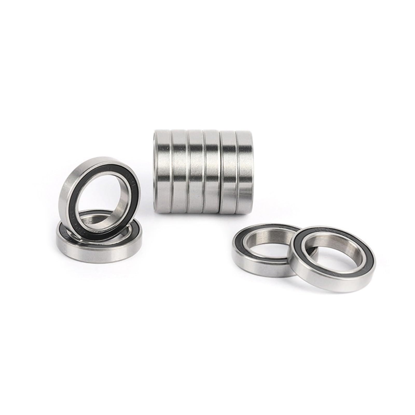 Rodamientos, 1 Uds S6803 2RS ​​CB rodamiento de cerámica híbrido acero inoxidable 17x26x5mm ABEC-9 S6803RS Si3N4 bolas Lucky,Durabilidad mejorada