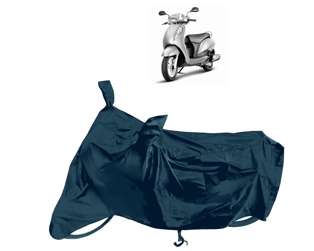 Horseyaart - Suzuki Access 125 Bike Cover Waterproof - Two Wheeler Bike/Scooter/Scooty Body Cover - Dustproof - UV Protection (Gray with Mirror) (B09JGGRQ6J) Amazon Price History, Amazon Price Tracker