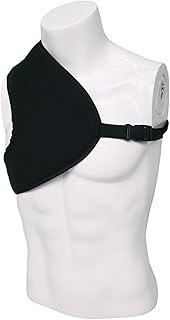 BXT Neoprene Protective Shooting Recoil Pad for Shoulder, Adjustable Recoil Shield for Rifle Stock, Range, Hunting, Shooting, Black