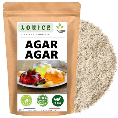 Agar-Agar 100g – L'Agent Gélifiant Naturel pour Vos Recettes Sucrées et Salées