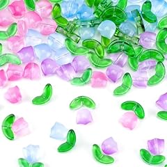 Tulip Beads (Glass) -3 Colors