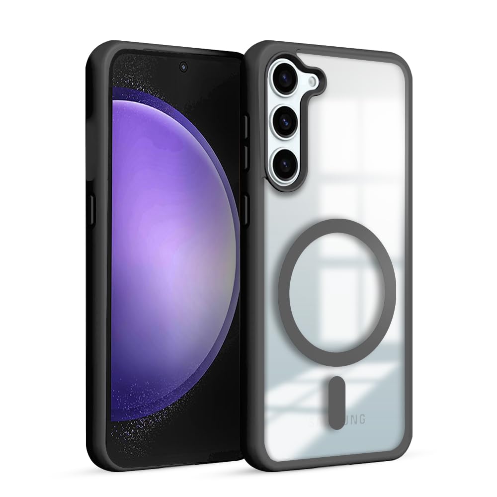 KARWAN®️ Hybrid Transparent Samsung Galaxy S23 Plus Back Cover Case Compatibe with Mag-Safe |Camera Protection Bump | Transparent Back Cover Case for Samsung Galaxy S23 Plus(PC, TPU Black Bumper (B0CHMQHQRV) Amazon Price History, Amazon Price Tracker