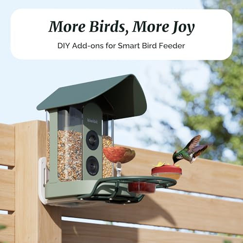 Image of Kiwibit Bird Feeder with 4K Camera, Hummingbird Feeder Kit Included