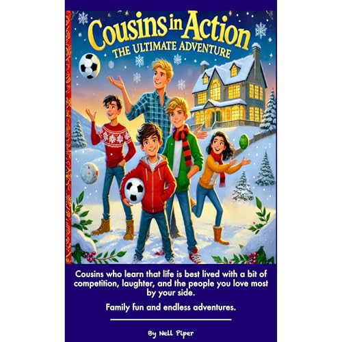 Cousins In Action Audiolibro Por Nell Piper arte de portada