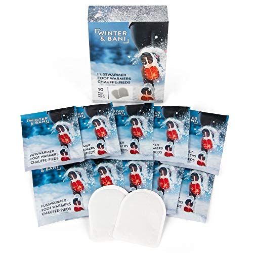 Winter & Bani Warmtepads, 10 x 2 stuks, 8 uur warme voeten, extra dunne voetwarmerpads, puur natuur, direct klaar voor… - Image 3