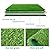 DenForste 6 Pack Chicken Nesting Box Pads - Washable Artificial Grass Nesting Pads - Chicken Nesting Pads for Chicken Coop and Pet Garden Lawn Indoor Outdoor 12"×12"×1"