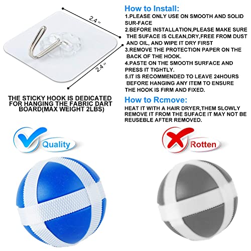 image for SpringFlower Kids Dart Board Game Set-14 Inches Dart Board for Kids wi