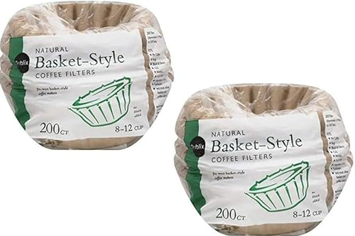 200 filtros de café naturales Publix estilo canasta (paquete de 2)