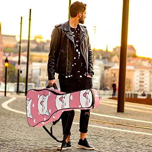 Hondank Housse de protection épaisse en éponge imperméable pour guitare acoustique, électrique, basse, guitare classique… - Les Beatles, Paul McCartney, John Lennon, RIngo Starr, George Harrison Hondank Housse de protection épaisse en éponge imperméable pour guitare acoustique, électrique, basse, guitare classique… – Image 6