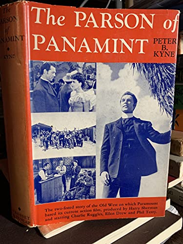 THE PARSON OF PANAMINT and Other Stories B00085THOM Book Cover